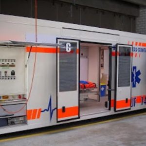 Converted Shipping Container - Emergency unit