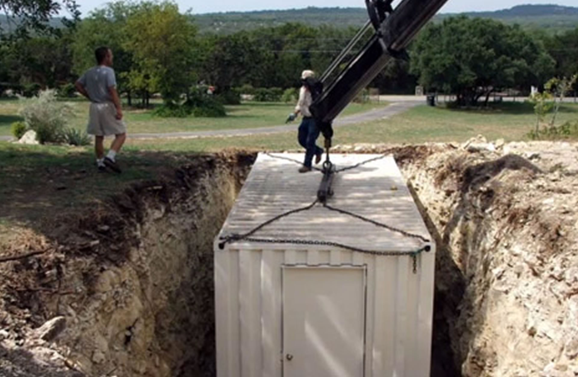 Converted Shipping Container Underground Bunker Unit Container Kings