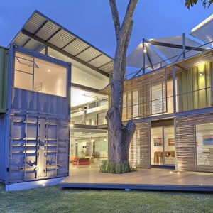 Converted Shipping Container - Home